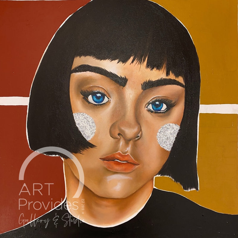 Ashley Graf Gypsy Queen | 36X36 Art